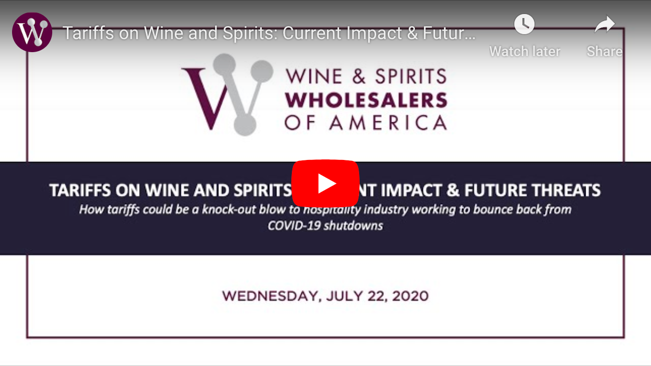 Tariffs on Wine & Spirits Webinar