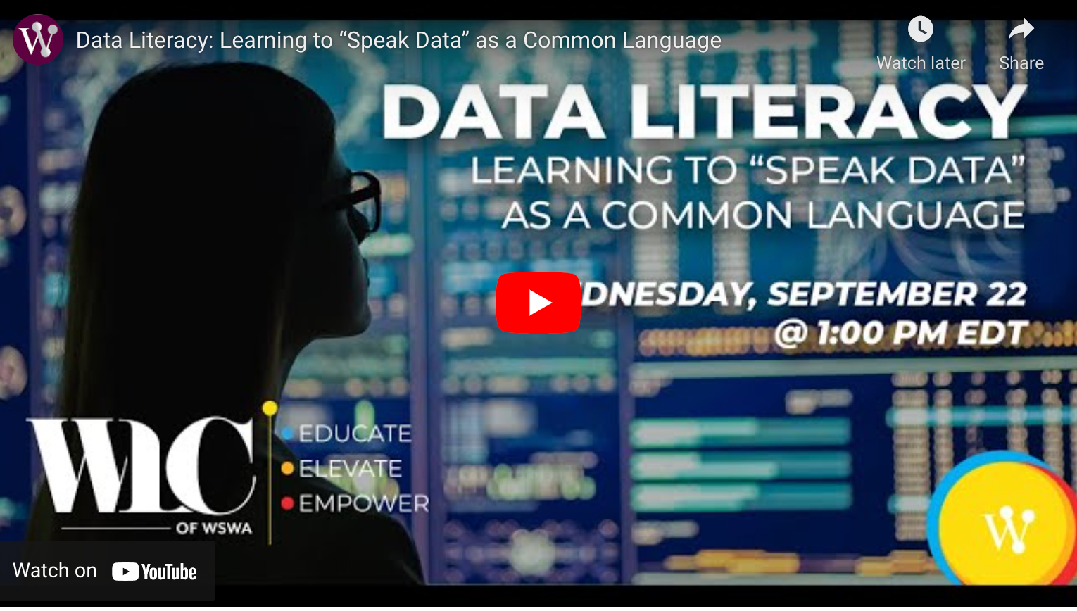 Data Literacy Video Thumbnail