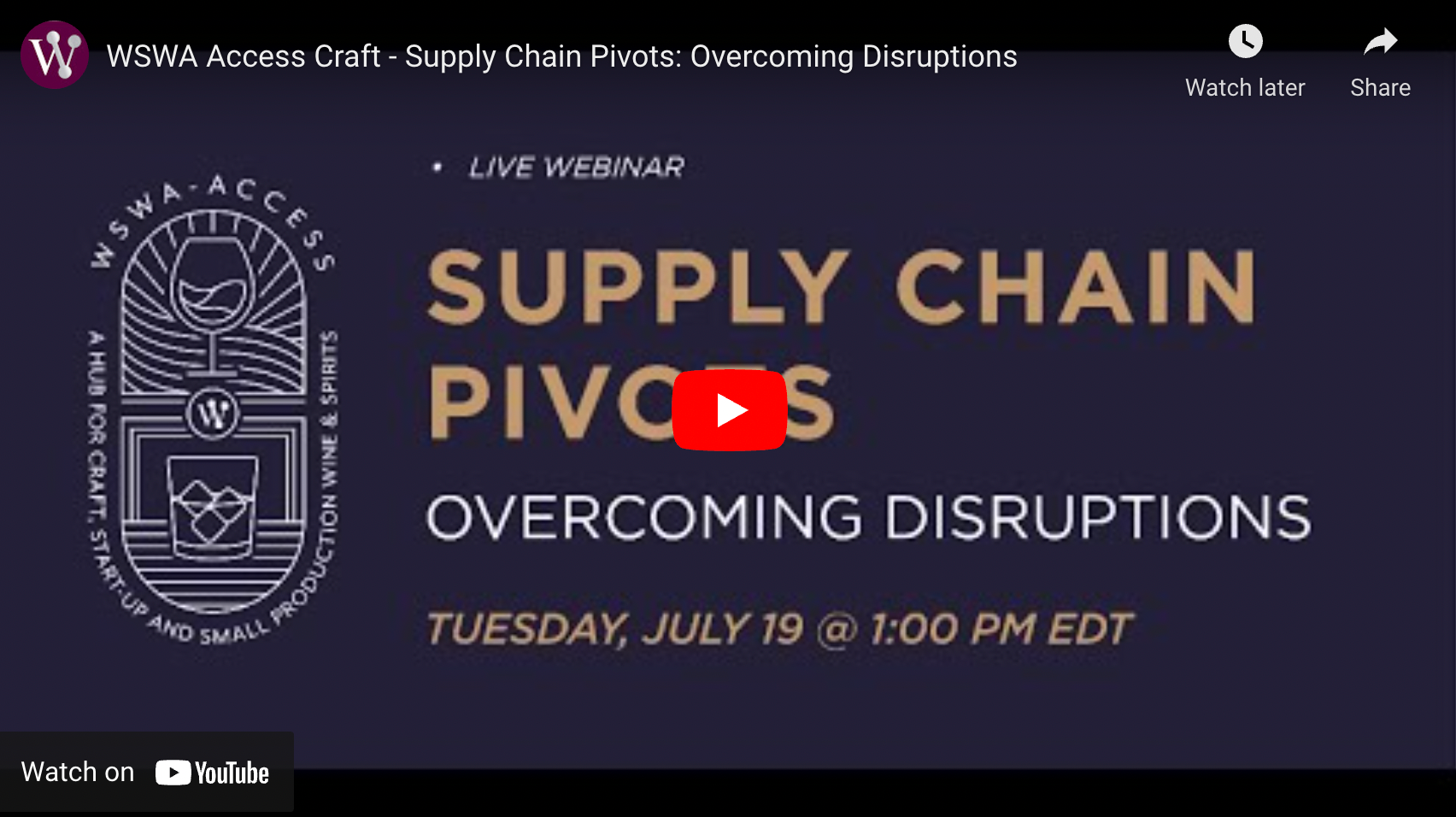 Supply Chain Pivots