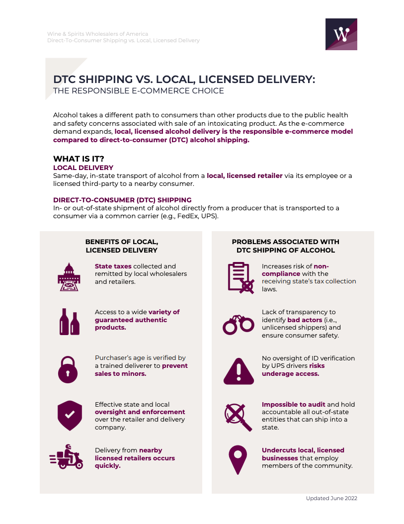 DTC Shipping vs. Local, Licensed Delivery