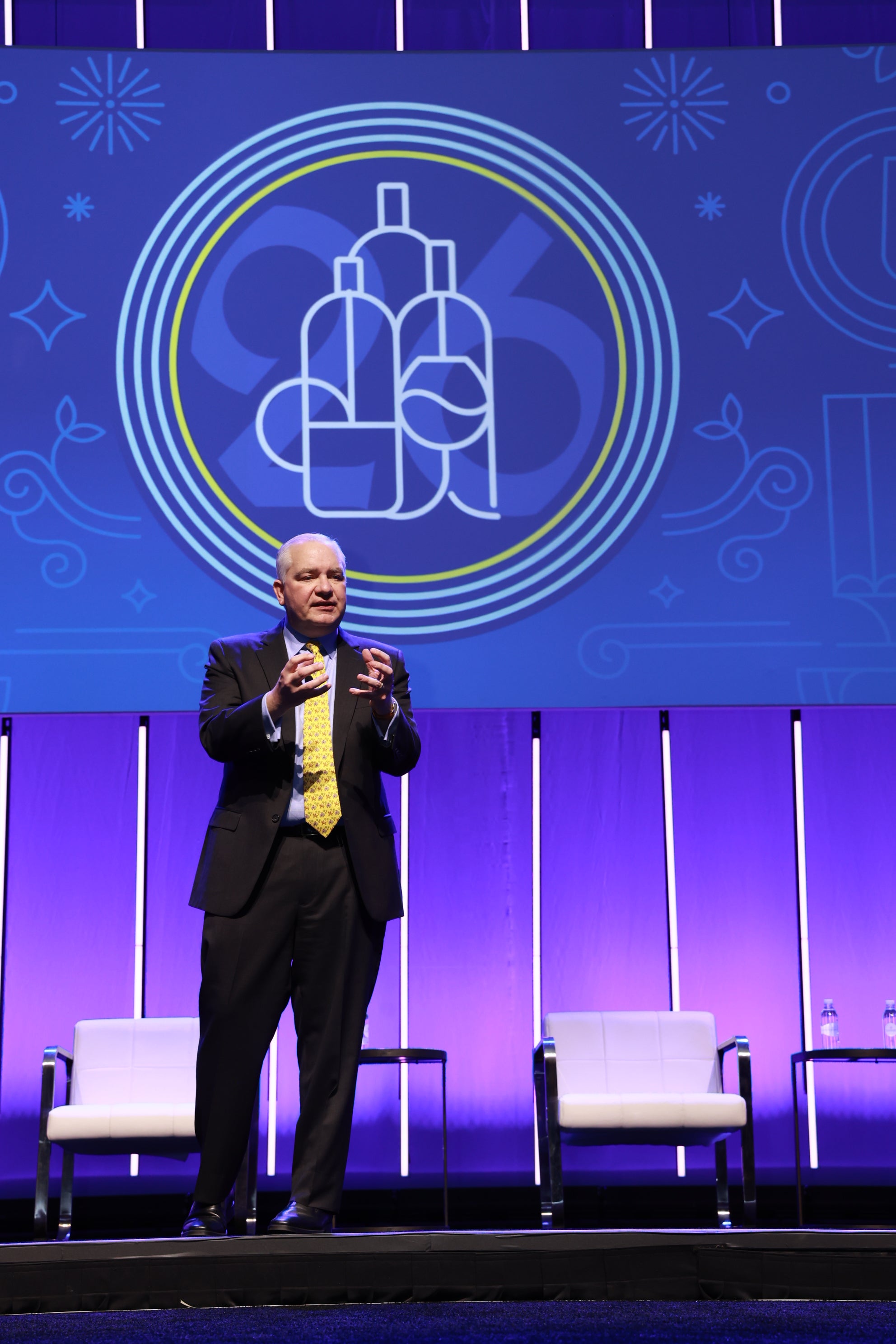 Francis Creighton speaking at Access LIVE