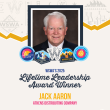 Jack Aaron, 2025 Lifetime Leadership Award Winner