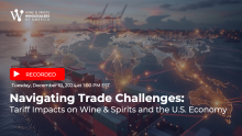 Navigating Trade Challenges Webinar Title Card